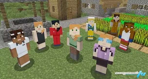 Minecraft presenta avatar femenimo.