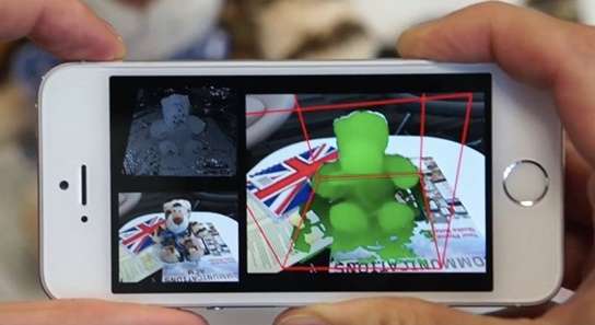 MobileFusion de Microsoft: Convierte tu movil en escaner 3D.