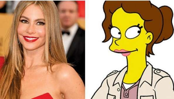 Sofía Vergara da voz nueva maestra de Bart Simpson